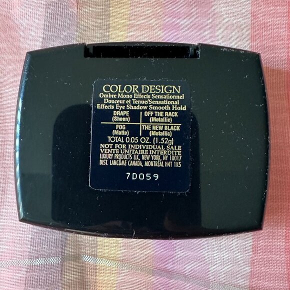 NEW Lancôme Color Design Sensational Effects 4 Eyeshadow Shades Palette S H - Picture 2 of 5